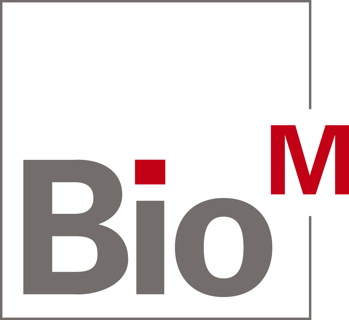 Logo: BioM Biotech Cluster Development GmbH
